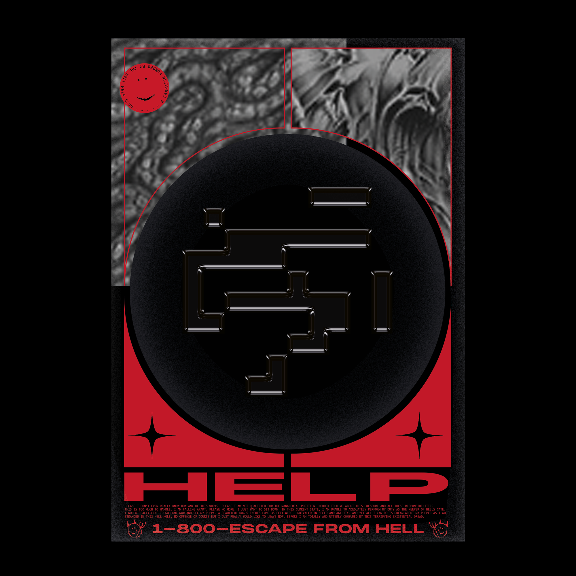 Poster for the hell help club